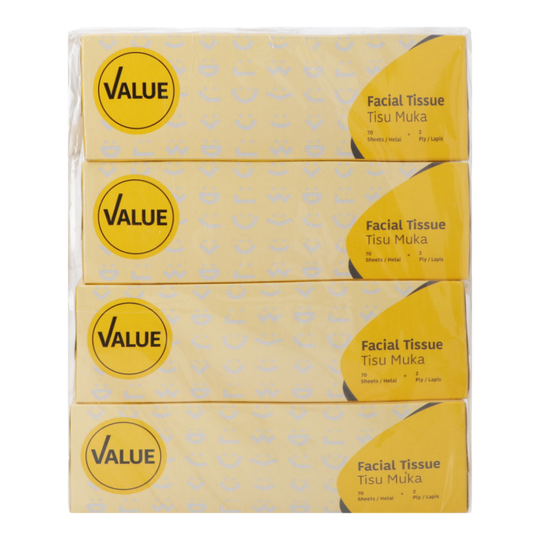 medium (41) VALUE FACIAL TISSUE 70SX41