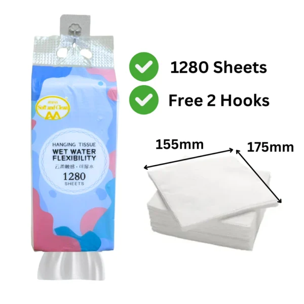 my-11134207-7rasf-mardylf593fub4 4Plys Hanging Tissue Wet Water Flexibility Facial Tissue